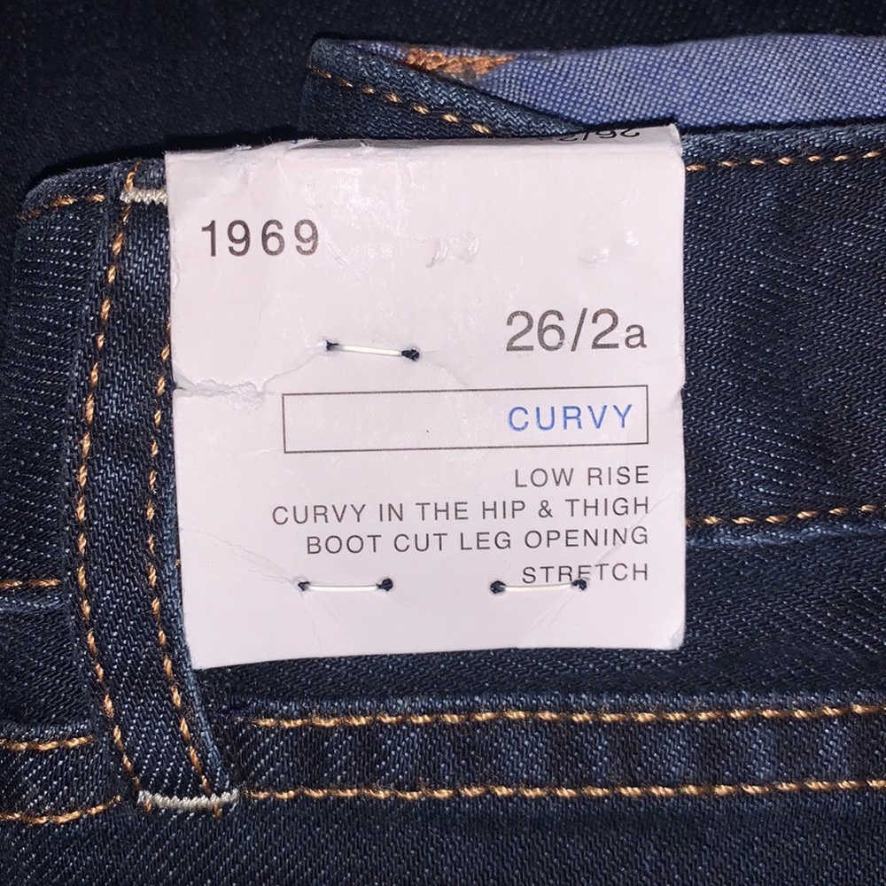 New GAP 1969 Women’s Low Rise Curvy Bootcut Jeans - Picture 3 of 16